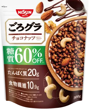 ごろグラ糖質50%オフ チョコナッツ