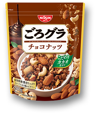 ごろグラ チョコナッツ パッケージ画像